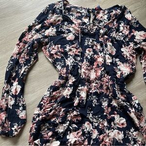 Aeropostale Floral Romper